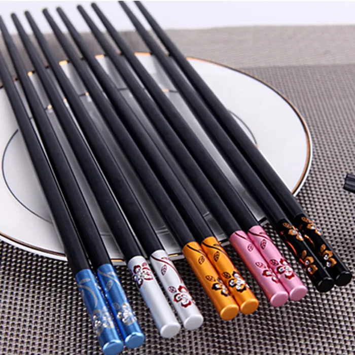 AMY CO New Family Use Chopsticks Stainless Steel Chopsticks Alloy Chopsticks 5 pairs H082 Dildos