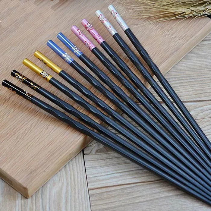 AMY CO New Family Use Chopsticks Stainless Steel Chopsticks Alloy Chopsticks 5 pairs H082 Dildos