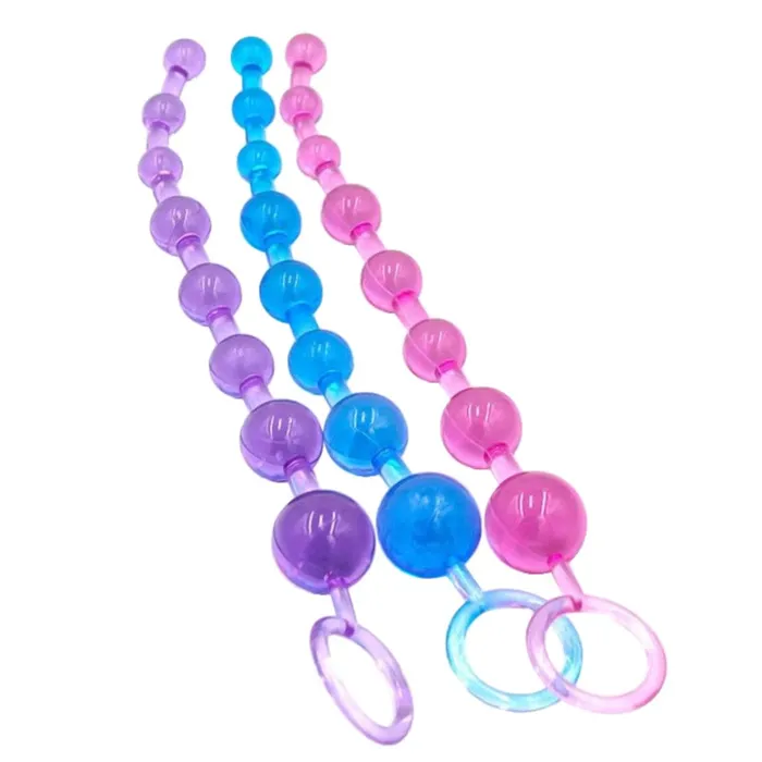 Beginner Perfect Graduated Ball String Lovegasm Male Sex Toys