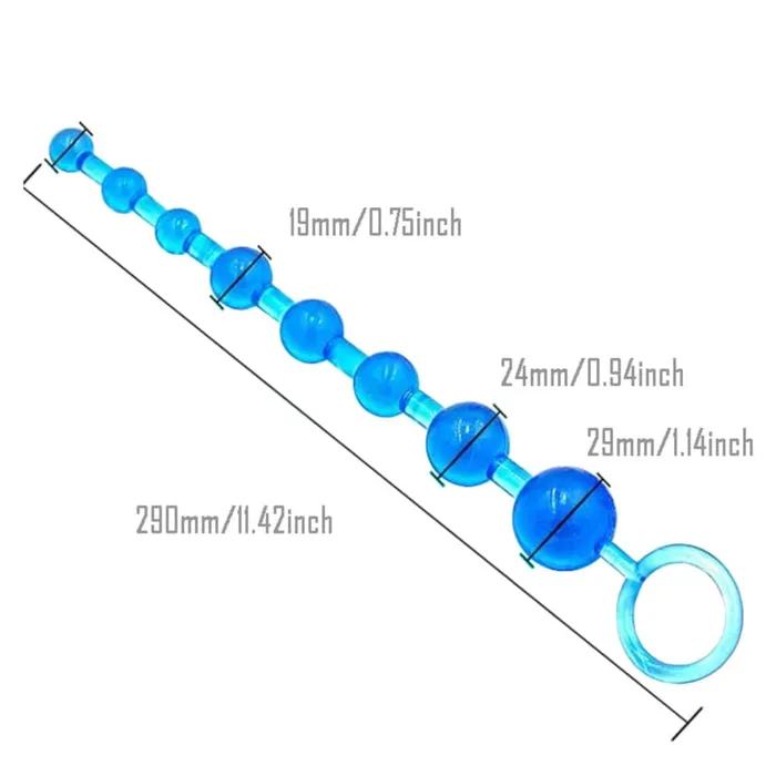 Beginner Perfect Graduated Ball String Lovegasm Male Sex Toys