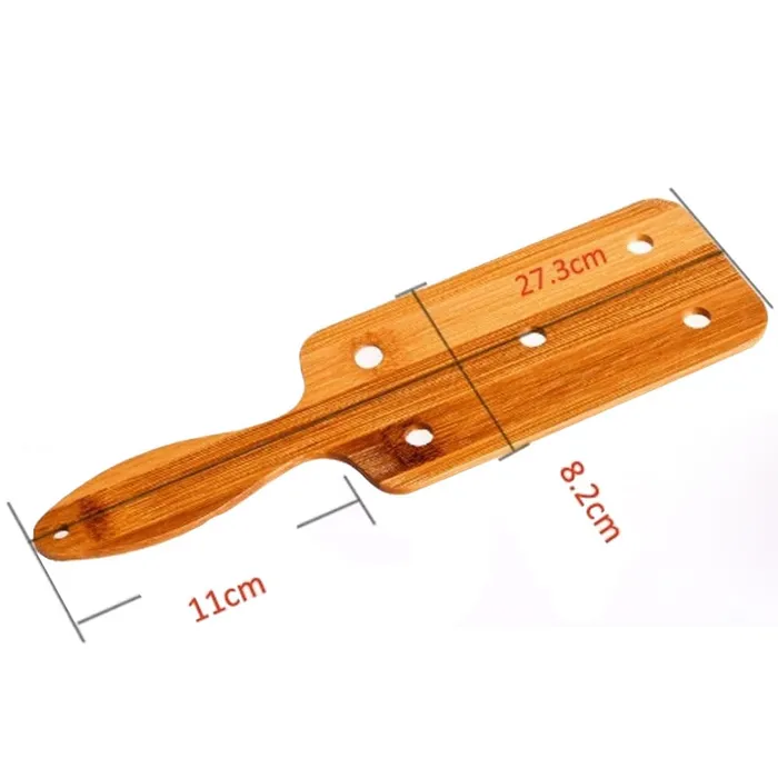 Couples Lovegasm Impact Play BDSM Bamboo Wood Paddle Sex