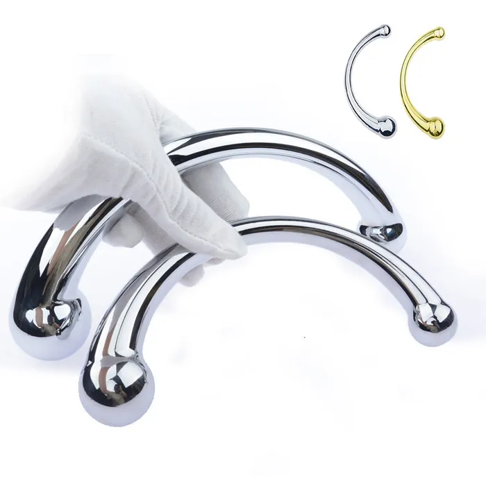 Double Ended Stainless Steel G Spot Wand Prostate Massage Stick Penis P Spot Stimulator Anal Dildo Plug Sex Toys for Men Women LAZADASEXTOYS Male Sex Toys Double Ended Stainless Steel G Spot Wand Prostate Massage Stick Penis P Spot Stimulator Anal Dildo Plug Sex Toys for Men Women LAZADASEXTOYS Male Sex Toys