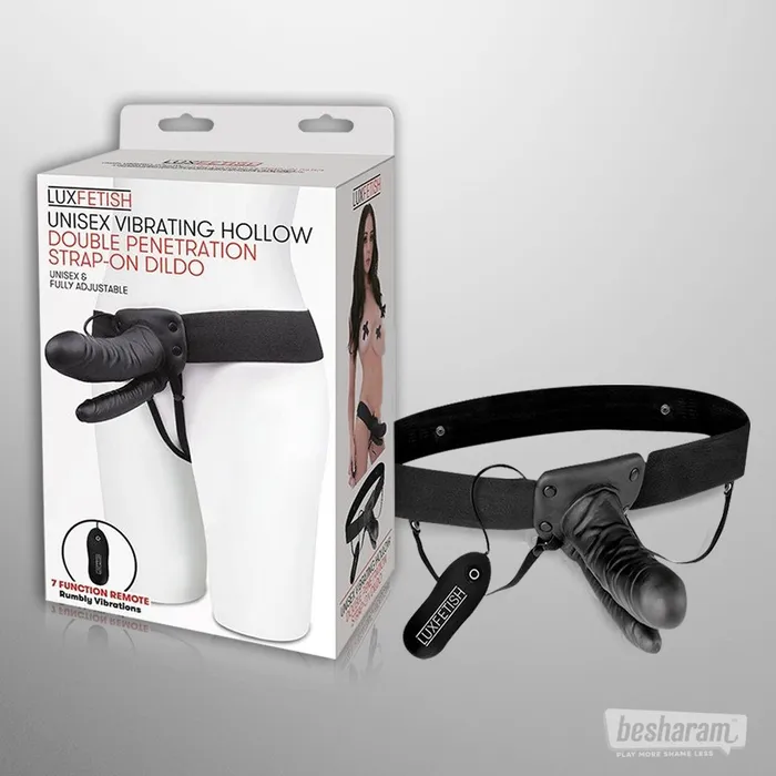 Female Sex Toys Lux Fetish Lux Fetish Vibrating Double Penetration StrapOn Dildo Female Sex Toys Lux Fetish Lux Fetish Vibrating Double Penetration StrapOn Dildo