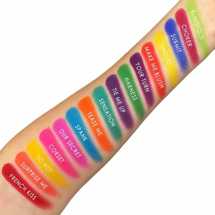 Lingerie RUDE 16 Colors Lingerie Bright Matte Eyeshadow Eye shadow Palette KBEAUTY MZ080 Vibrators