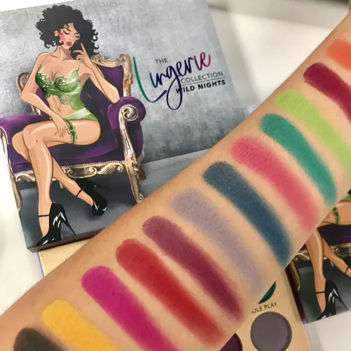 Lingerie RUDE 16 Colors Lingerie Bright Matte Eyeshadow Eye shadow Palette KBEAUTY MZ080 Vibrators