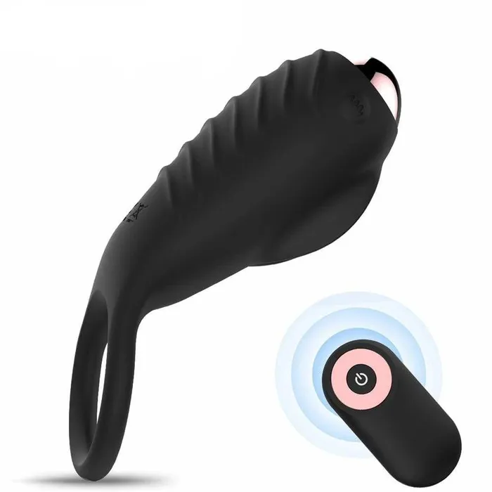 Lovegasm Male Sex Toys Rechargeable 10Speed Wireless Ring