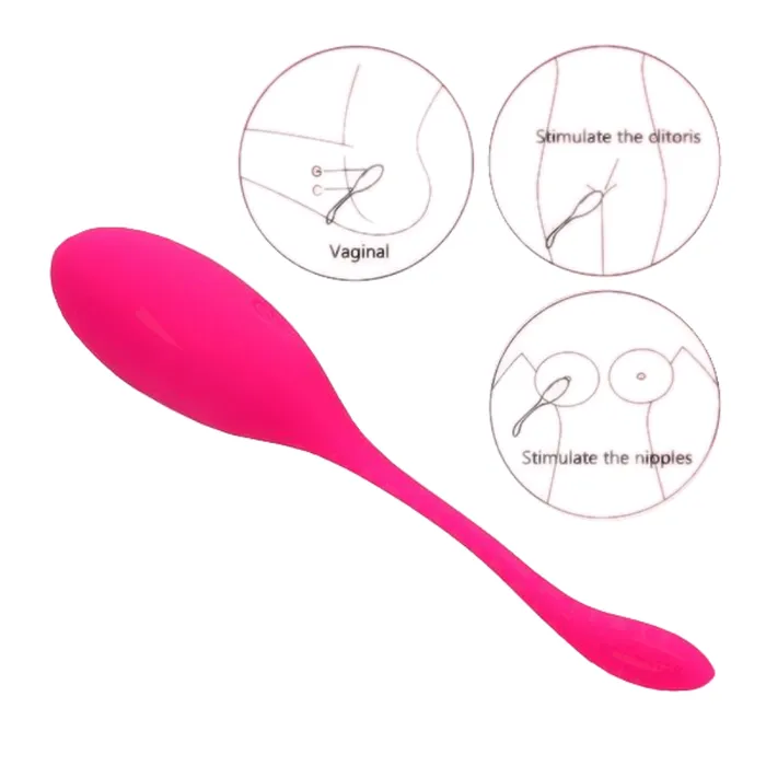 Lovegasm Pink Sperm Remote Control Kegel Balls Female Sex Toys