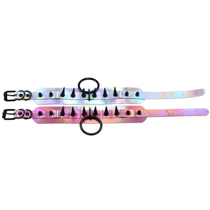 Lovegasm Vibrators Colorful Oversized Spiked Collar