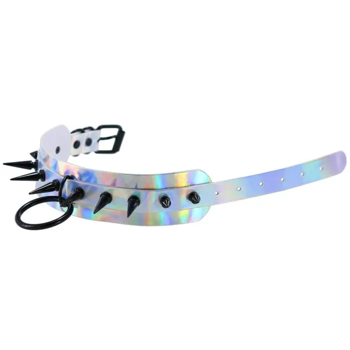 Lovegasm Vibrators Colorful Oversized Spiked Collar