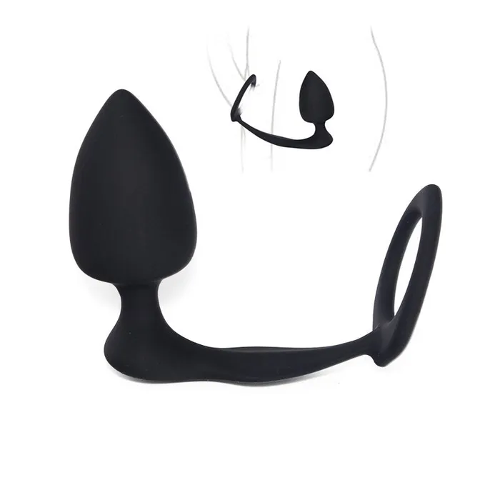 Male Sex Toys LAZADASEXTOYS No Vibrator Anal Plug Sex Toy for Women Men Gays Prostate Massager With Cock Extender Ring Erotic Buttplug Sex Product for Adult Male Sex Toys LAZADASEXTOYS No Vibrator Anal Plug Sex Toy for Women Men Gays Prostate Massager With Cock Extender Ring Erotic Buttplug Sex Product for Adult