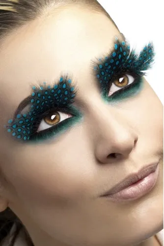 Male Sex Toys Sale Specials Large Aqua Dots Feather Eyelashes