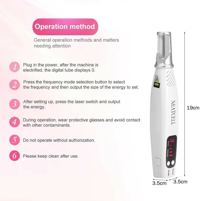 MISS AMMY Vibrators New Portable Mini Blue Light Laser Picosecond Pen for Removal Scar Mole Freckle Beauty Device 19005 MISS AMMY Vibrators New Portable Mini Blue Light Laser Picosecond Pen for Removal Scar Mole Freckle Beauty Device 19005