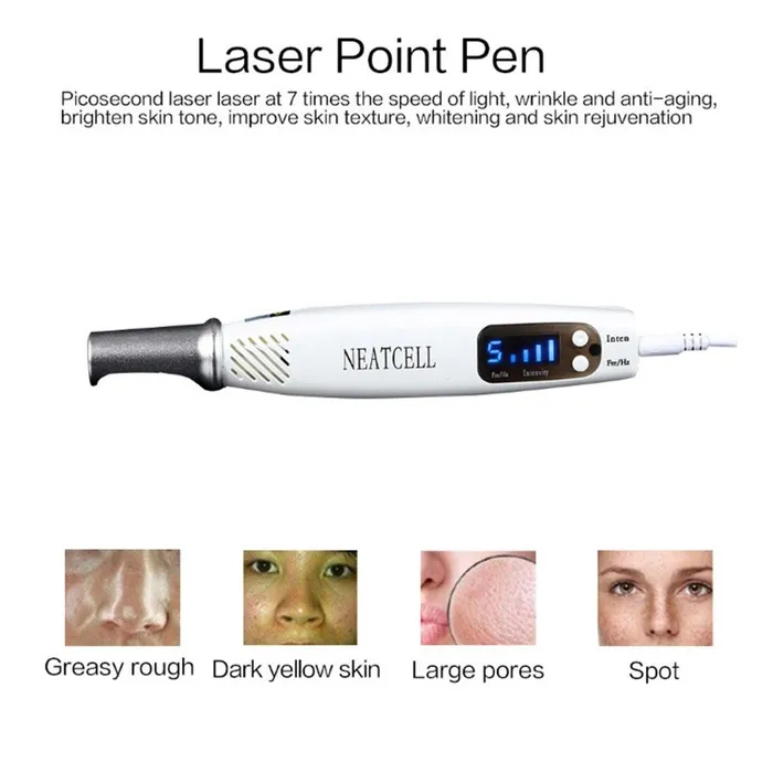 MISS AMMY Vibrators New Portable Mini Blue Light Laser Picosecond Pen for Removal Scar Mole Freckle Beauty Device 19005 MISS AMMY Vibrators New Portable Mini Blue Light Laser Picosecond Pen for Removal Scar Mole Freckle Beauty Device 19005