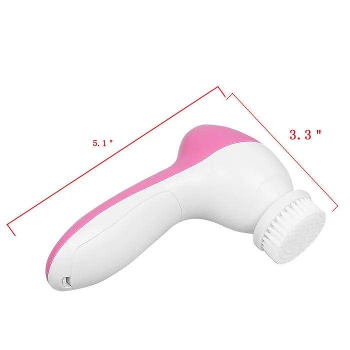 missammy Female Sex Toys 5 In 1 Deep Clean Electric Facial Cleaner Face Skin Care Brush Massager Beauty Tool007N