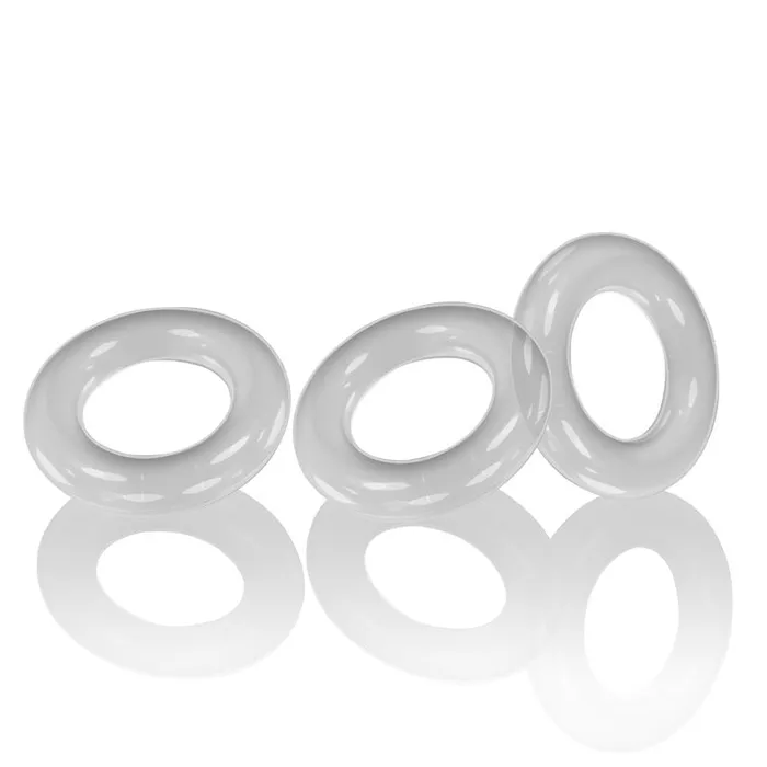 Oxballs Anal Willy Rings 3Pack Cockrings Clear