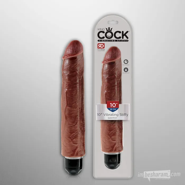 Pipedream Dildos King Cock 10 Stiffy Realistic Dildo Vibration