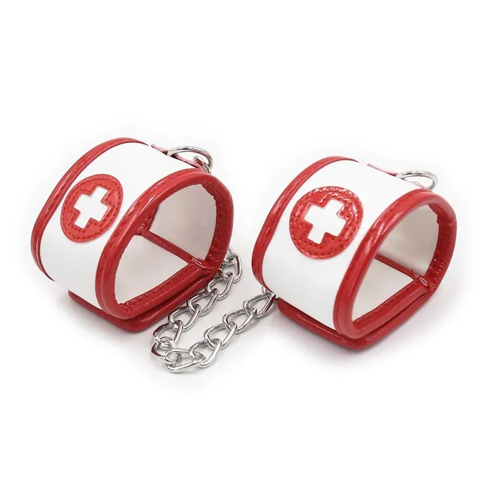 Restraints Lovegasm Sadistic Sex Medics Kinky Leather Thigh Ankle Cuffs