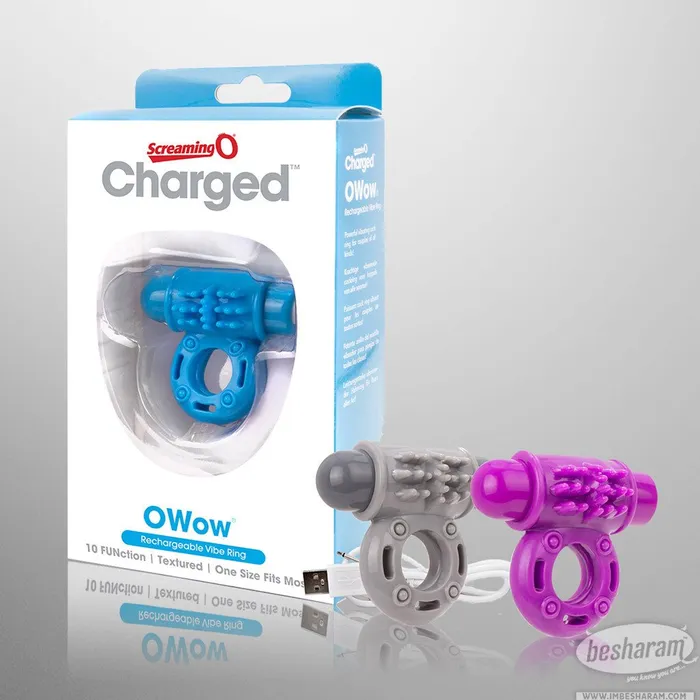 Screaming O OWow Rechargeable Vibrating Ring Screaming O Male Sex Toys