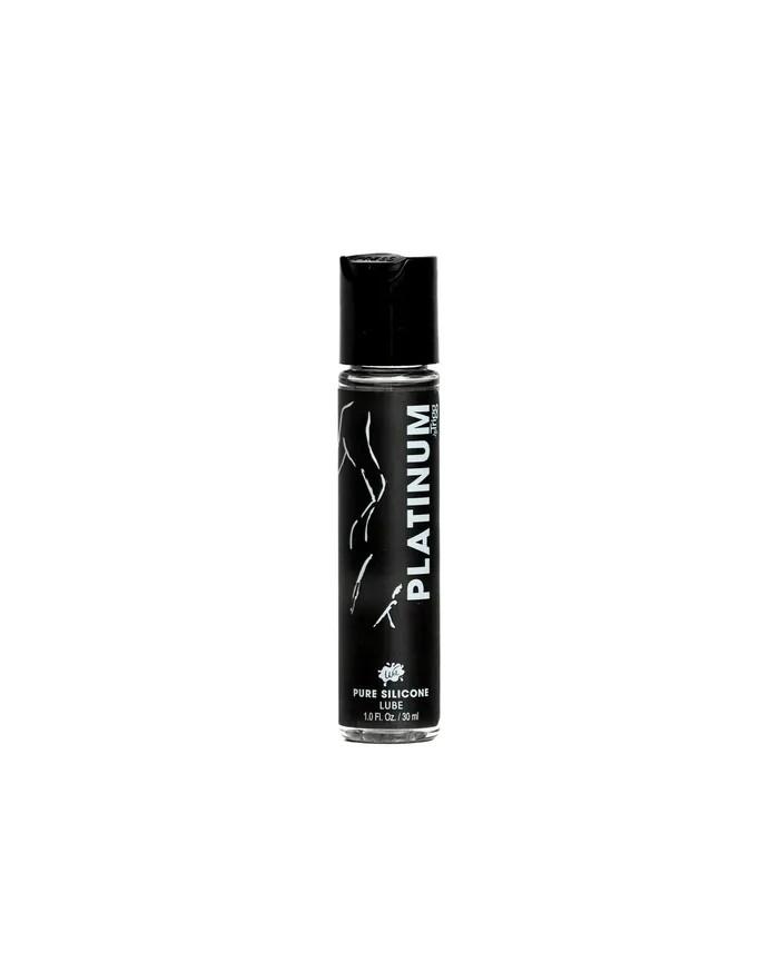 Wet Male Sex Toys Wet Platinum Silicone Lubricant 1 Oz