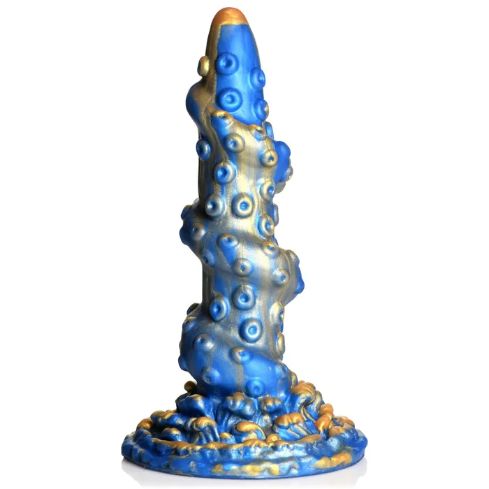 XR Brands Creature Cocks Dildos Lord Kraken Tentacled Silicone Dildo Blue