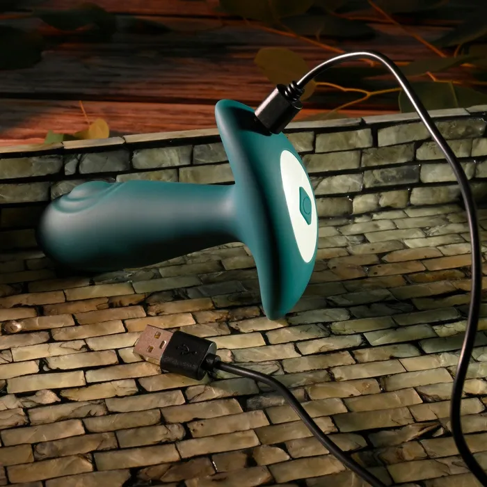Anal Evolved Evolved Gender X Tunnel Tapper Remote Control Anal Plug Teal