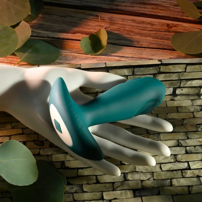 Anal Evolved Evolved Gender X Tunnel Tapper Remote Control Anal Plug Teal