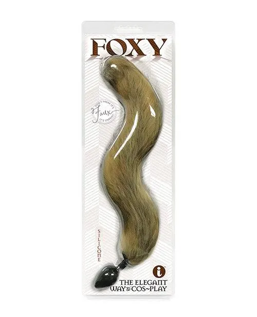 Anal Foxy Fox Tail Silicone Butt Plug Icon Brands INC