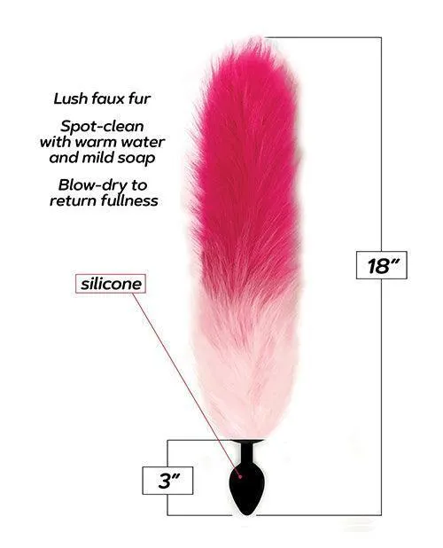 Anal Foxy Fox Tail Silicone Butt Plug Icon Brands INC