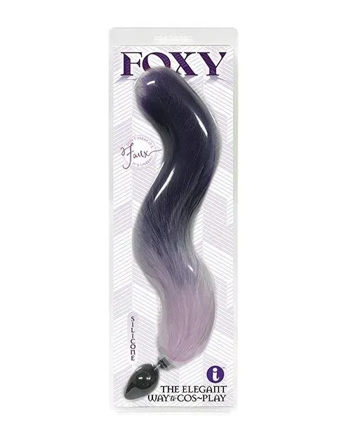 Anal Foxy Fox Tail Silicone Butt Plug Icon Brands INC