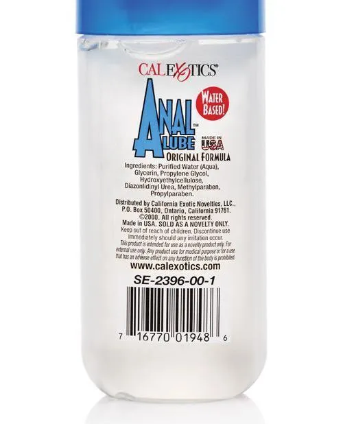 Anal Lube California Exotic Novelties Anal