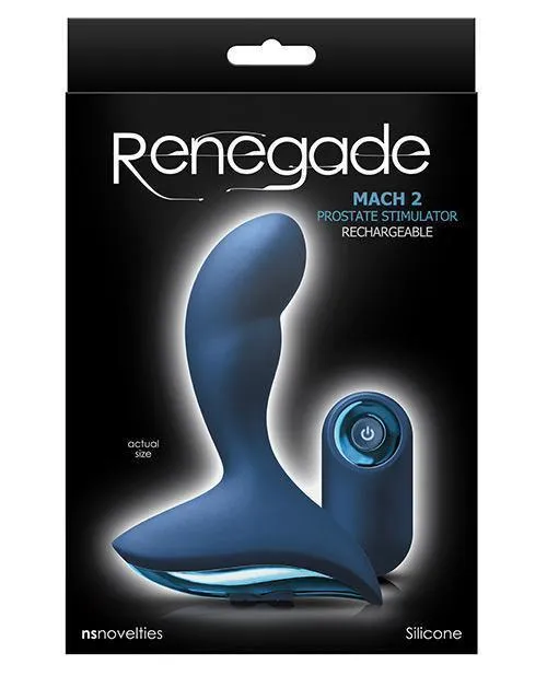 Anal Renegade Mach Ii Wremote Blue Ns Novelties INC