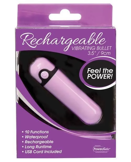 BMS Enterprises Simple True Rechargeable Vibrating Bullet Female Sex Toys