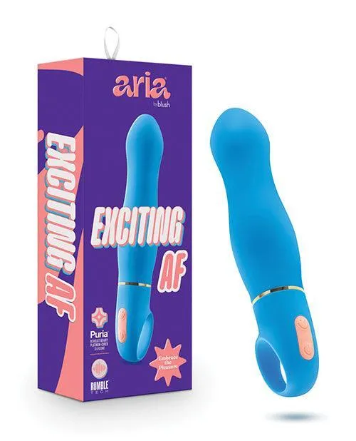 Blush Aria Exciting Af Blue Blush Novelties Vibrators