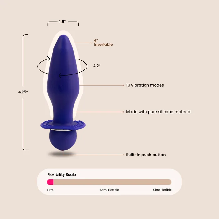 Booty Call Booty Rider vibrating plug California Exotic Novelties LLC Male Sex Toys