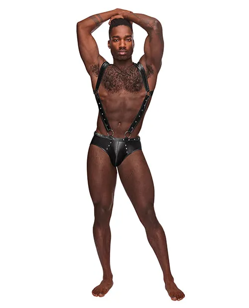 Comme Ci Comme Ca Female Sex Toys Fetish Uranus Nylon Spandex Moonshine Harness Brief Black Comme Ci Comme Ca Female Sex Toys Fetish Uranus Nylon Spandex Moonshine Harness Brief Black