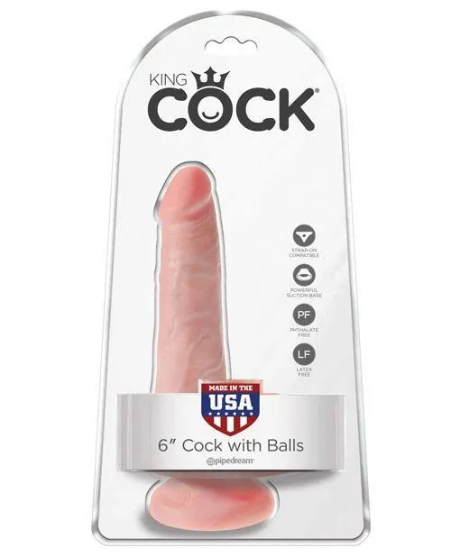 Dildos Pipedream Products King Cock 6 Cock Wballs