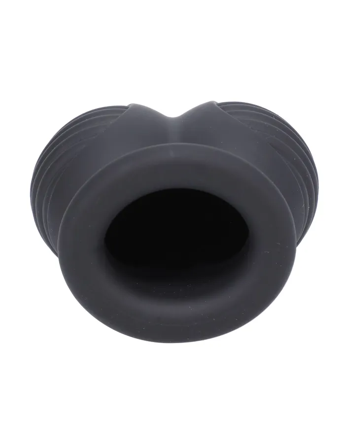 Doc Johnson Male Sex Toys Fort Troff Ball Bunker Silicone Ball Stretcher Black Doc Johnson Male Sex Toys Fort Troff Ball Bunker Silicone Ball Stretcher Black