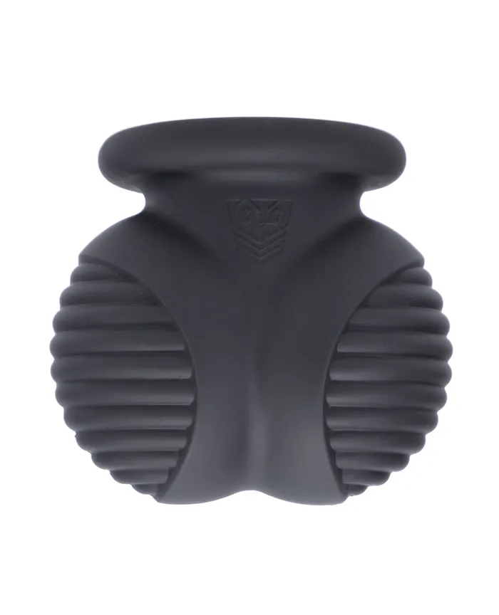 Doc Johnson Male Sex Toys Fort Troff Ball Bunker Silicone Ball Stretcher Black Doc Johnson Male Sex Toys Fort Troff Ball Bunker Silicone Ball Stretcher Black