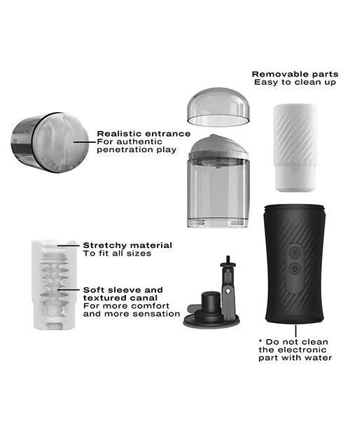 Dorcel Thrust Blow Automatic Masturbator Black Lovely Planet Male Sex Toys