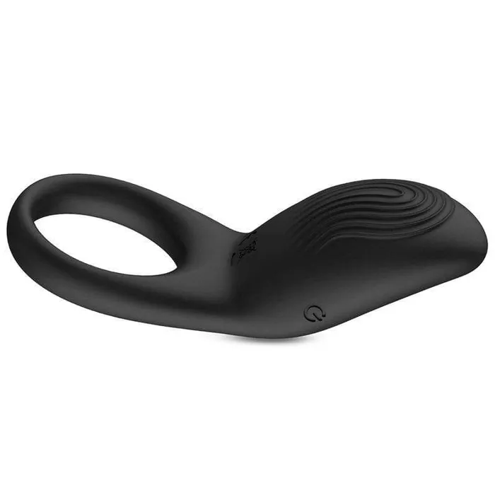 Erocome Male Sex Toys Erocome Sagitta Rechargeable Silicone Cock Ring Black