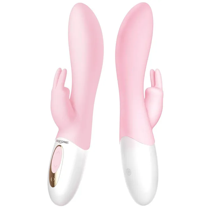 Erocome Vibrators Erocome Hydra Heat Rotating Rabbit VibratorPink