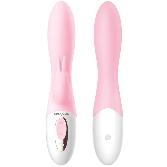 Erocome Vibrators Erocome Hydra Heat Rotating Rabbit VibratorPink