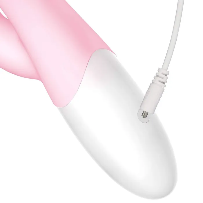 Erocome Vibrators Erocome Hydra Heat Rotating Rabbit VibratorPink