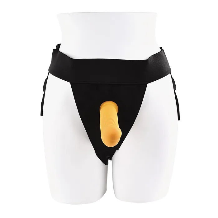 Evolved Female Sex Toys Evolved Gender X Sweet Embrace Remote Vibrating Strap On Beige
