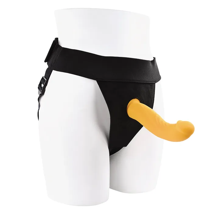 Evolved Female Sex Toys Evolved Gender X Sweet Embrace Remote Vibrating Strap On Beige