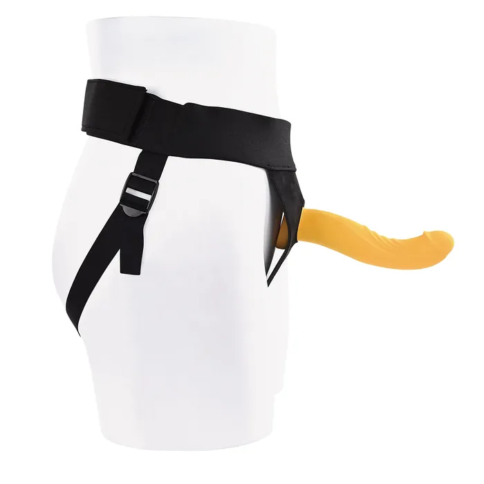 Evolved Female Sex Toys Evolved Gender X Sweet Embrace Remote Vibrating Strap On Beige