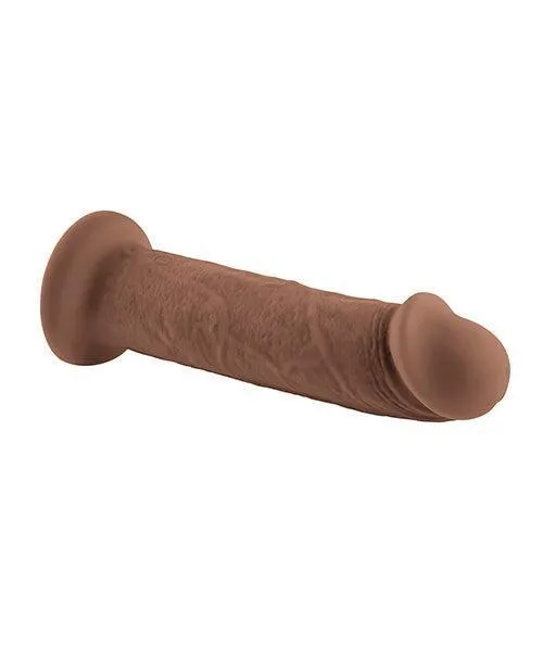 Evolved Novelties INC Dildos Evolved 7 Girthy Vibrating Dong Dark