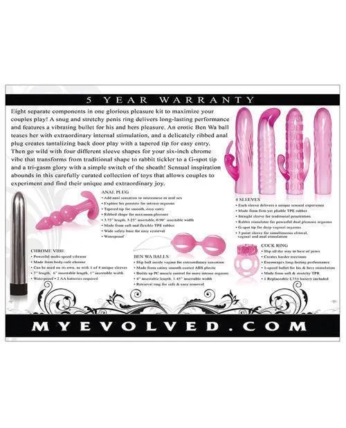 Evolved Novelties INC Evolved Intense Pleasure Kit Vibrators
