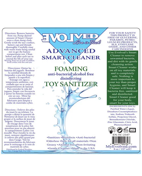 Evolved Novelties INC Evolved Smart Cleaner Foaming 75 oz Vibrators