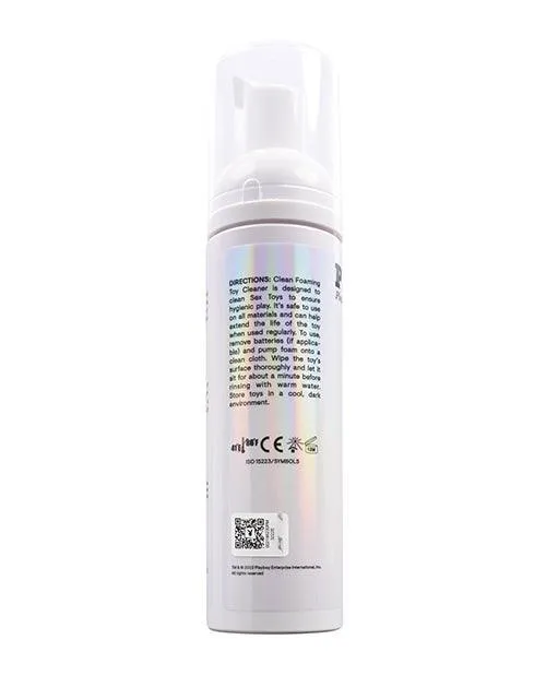 Evolved Novelties INC Vibrators Playboy Pleasure Clean Foaming Toy Cleaner 7 Oz Evolved Novelties INC Vibrators Playboy Pleasure Clean Foaming Toy Cleaner 7 Oz